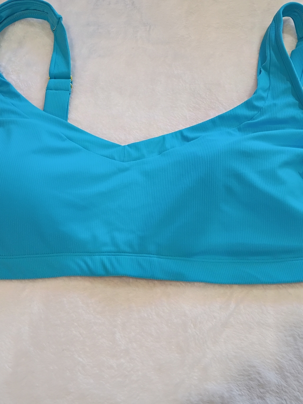 Turquoise Seamless Soft-Cup Bralette